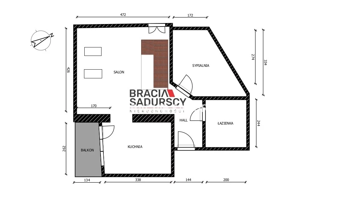 3 pokoje, mieszkanie 53,64 m², piętro 3, oferta nr , BS5-MS-308044-13, Kościelisko, Nędzy-Kubińca