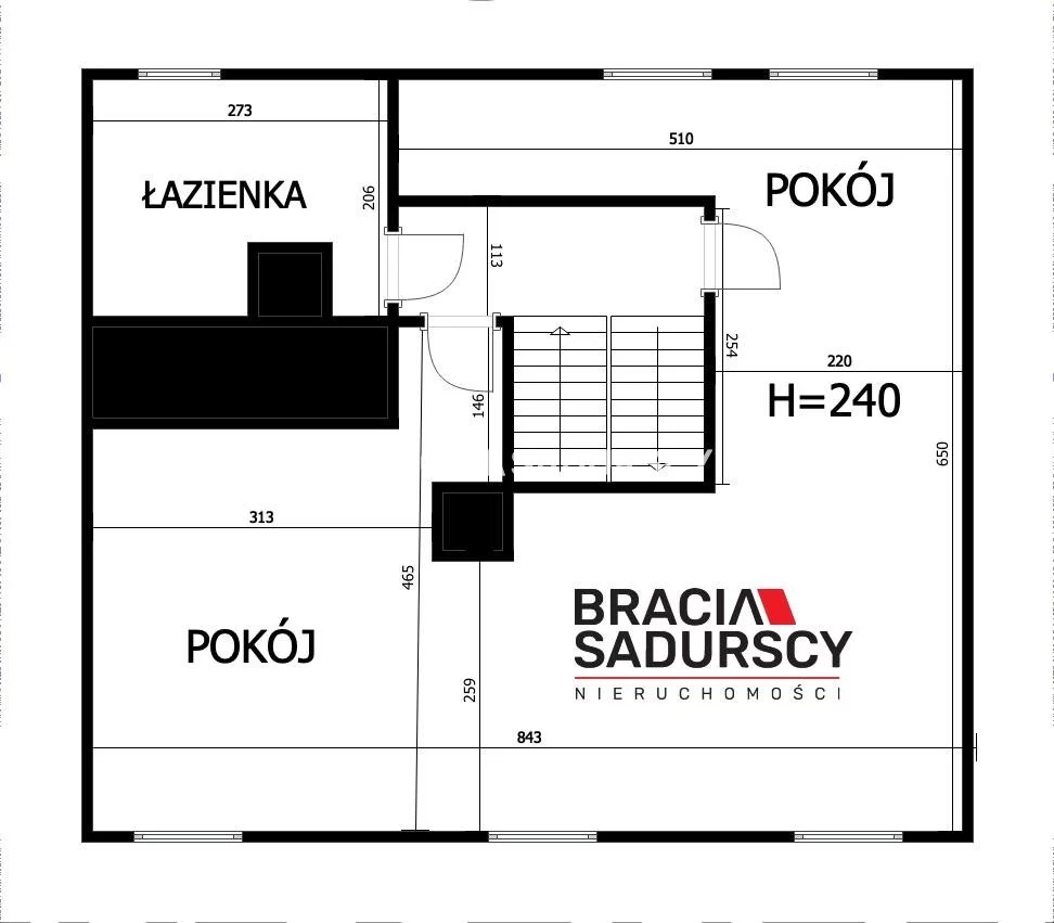 3 pokoje, mieszkanie 75,60 m², piętro 3, oferta nr , BS3-MS-308018-3, Kraków, Dębniki, Obozowa
