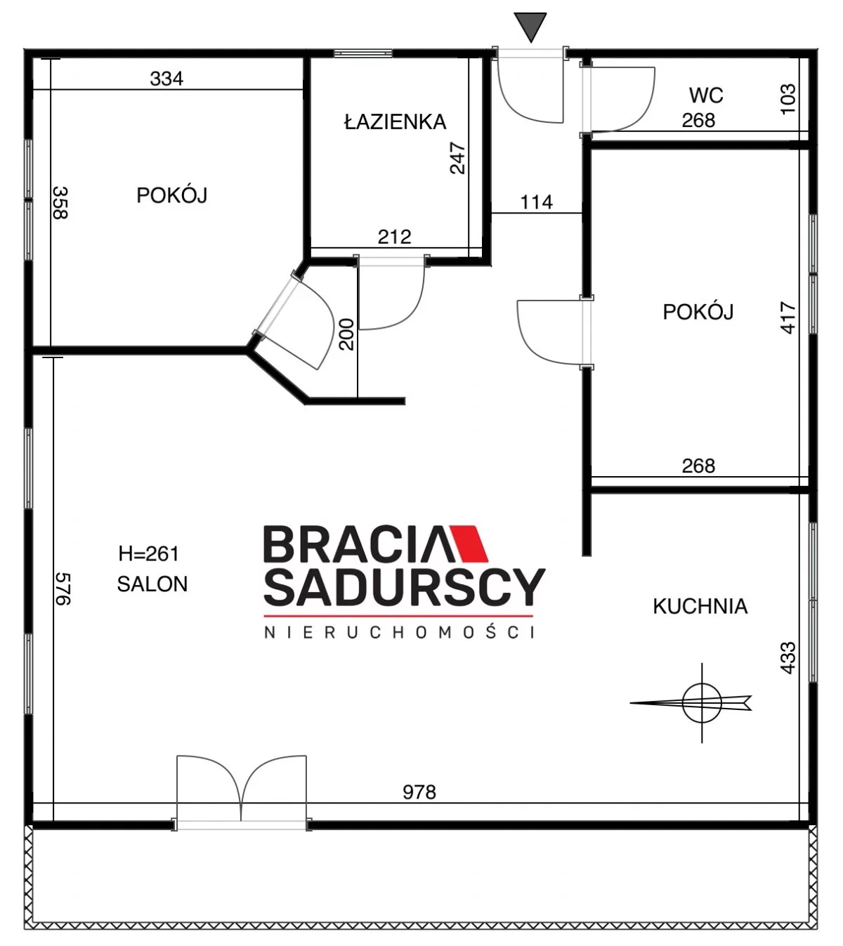 3 pokoje, mieszkanie 100,20 m², piętro 2, oferta nr , BS4-MS-310304-10, Kraków, Dębniki, Skotniki, Obrońców Helu