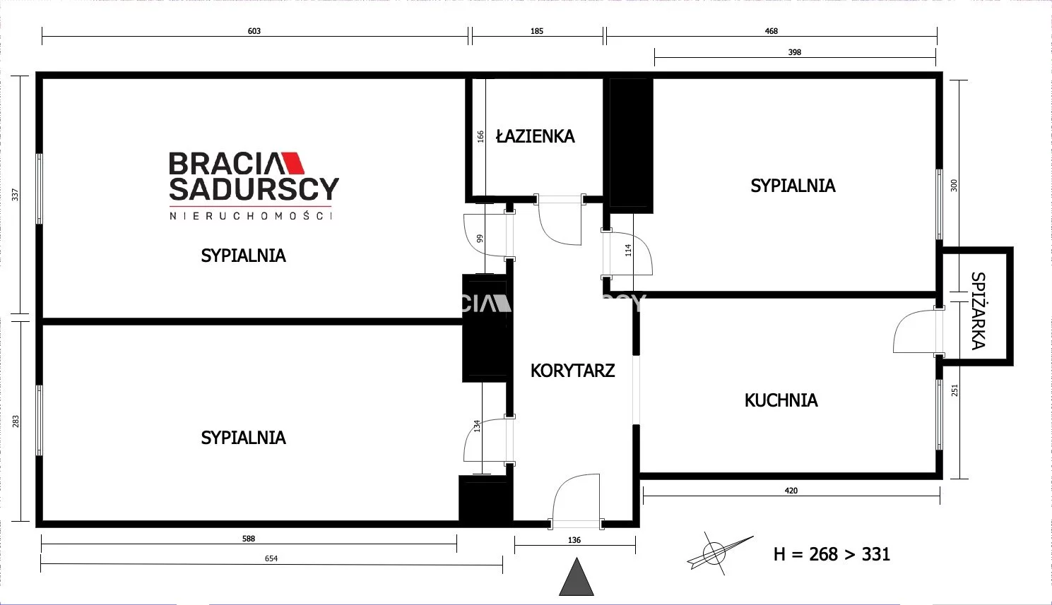 3 pokoje, mieszkanie 79,00 m², parter, oferta nr , BS3-MS-306052, Kraków, Stare Miasto, Stare Miasto, Orzeszkowej