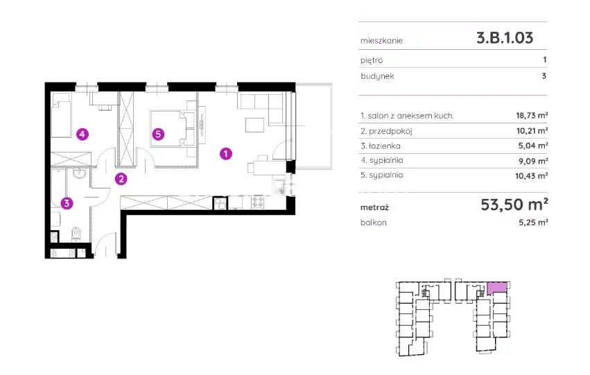 3 pokoje, mieszkanie 53,50 m², piętro 1, oferta nr , BS2-MS-298415-23, Kraków, Podgórze, Rydlówka