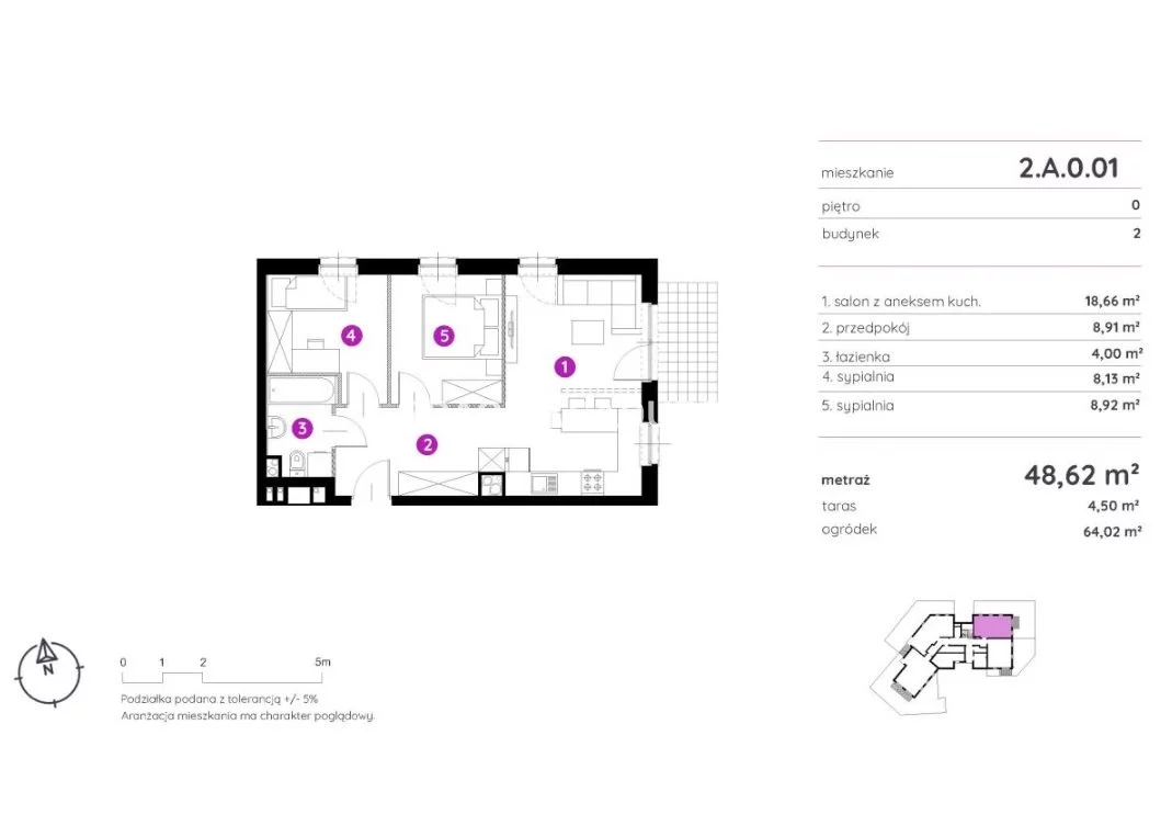 3 pokoje, mieszkanie 48,62 m², parter, oferta nr , BS2-MS-301461-23, Kraków, Podgórze, Rydlówka