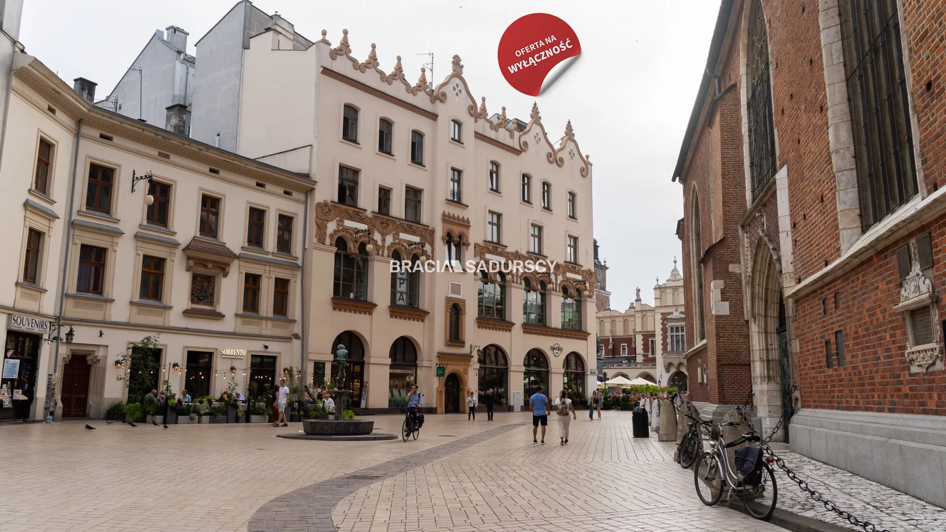 Mieszkanie trzypokojowe 40,92 m², Kraków, Stare Miasto, Rynek Główny, Sprzedaż