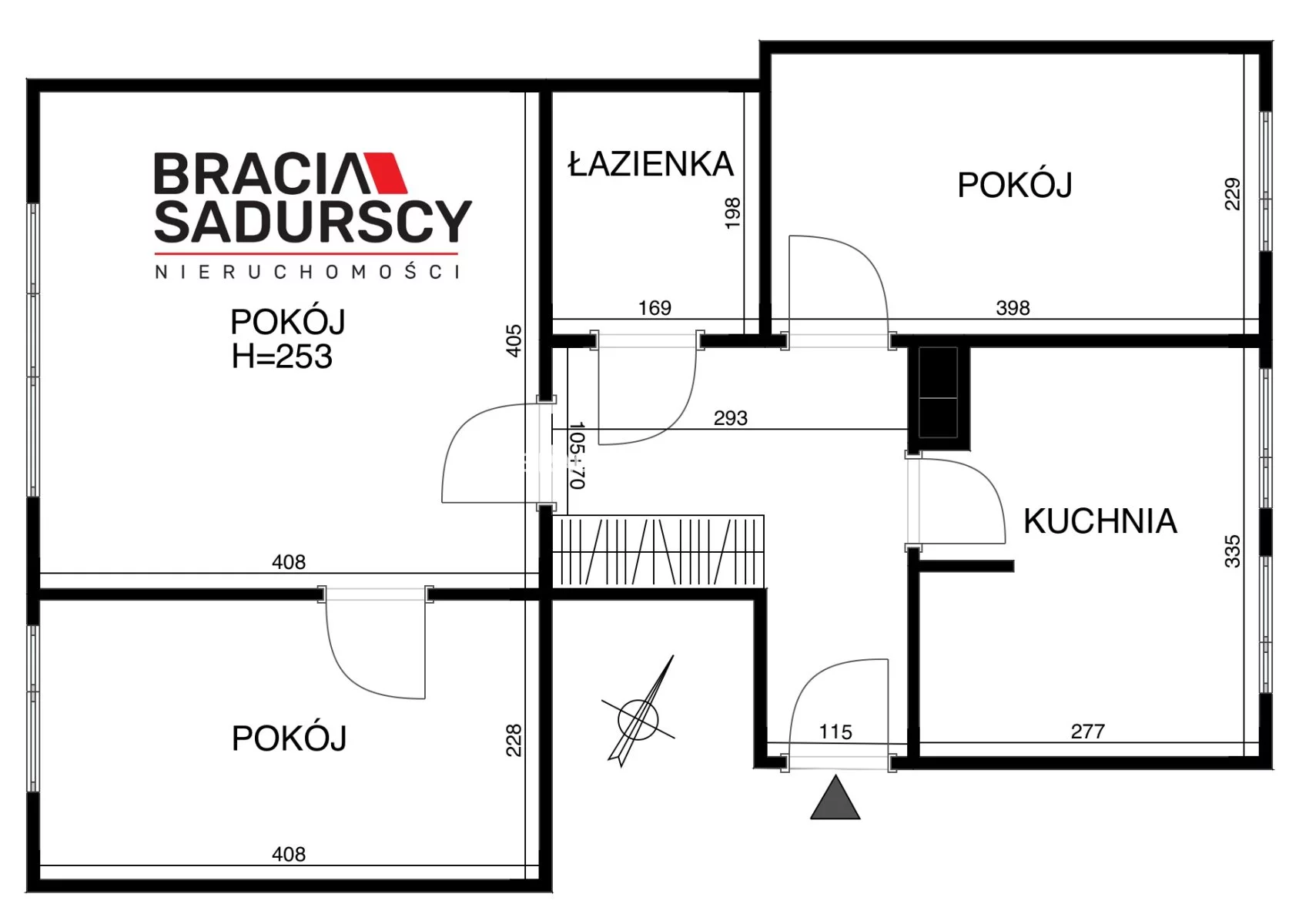 3 pokoje, mieszkanie 54,30 m², piętro 3, oferta nr , BS5-MS-310722-13, Kraków, Bieńczyce, os. Strusia