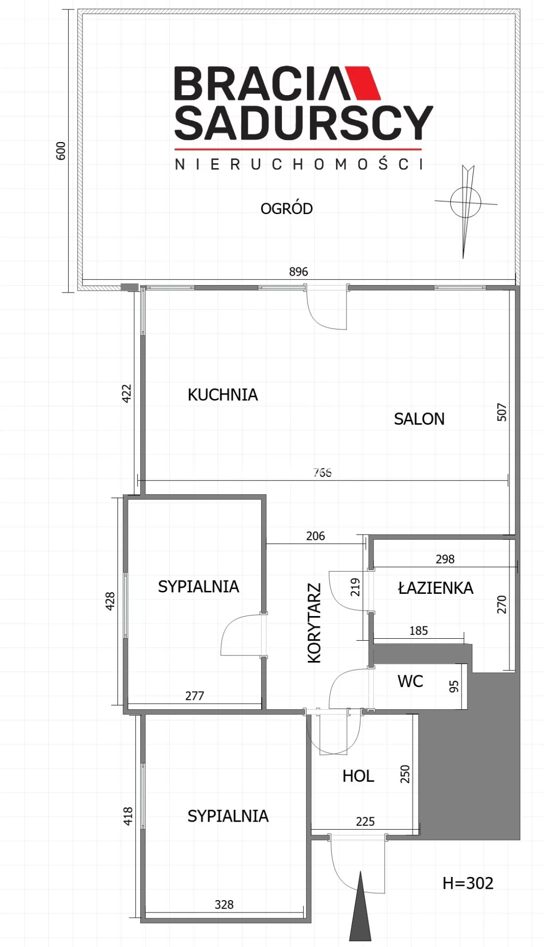 3 pokoje, mieszkanie 77,70 m², parter, oferta nr , BS3-MS-302908-1, Zabierzów, Szlachecka