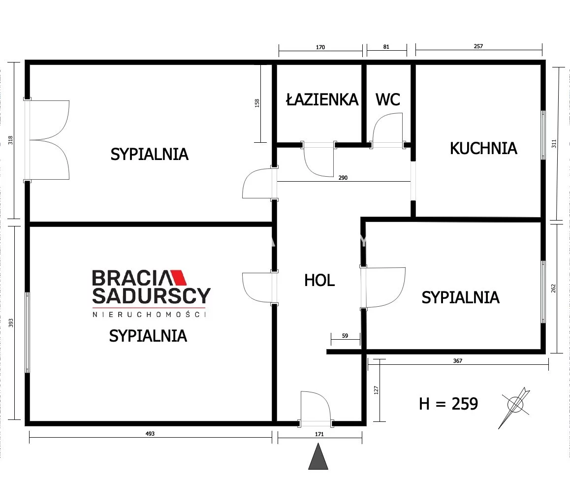 3 pokoje, mieszkanie 65,23 m², parter, oferta nr , BS2-MS-309276-1, Kraków, Mistrzejowice, Nowa Huta, os. Teatralne