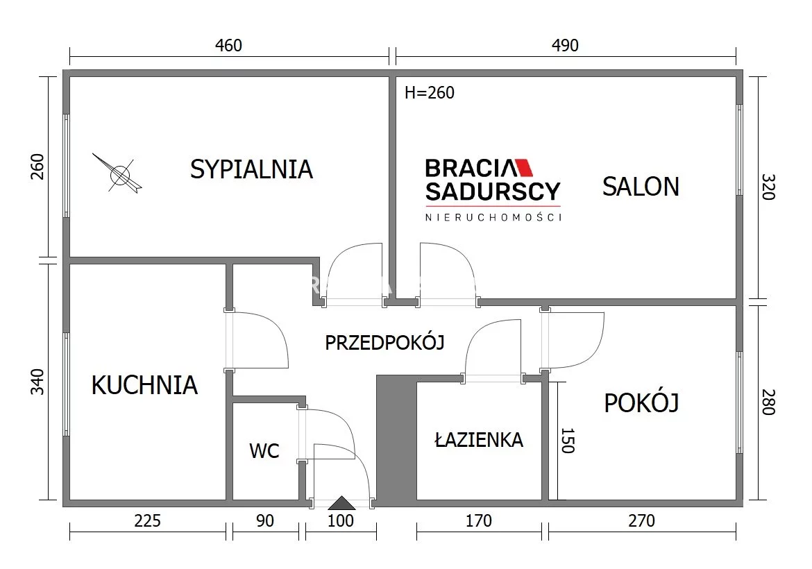3 pokoje, mieszkanie 57,00 m², piętro 3, oferta nr , BS2-MS-300884-26, Kraków, Mistrzejowice, Nowa Huta, os. Teatralne