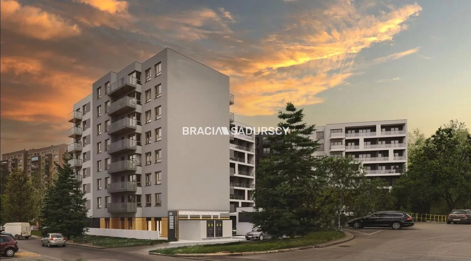 3 pokoje, mieszkanie 66,68 m², piętro 3, oferta nr , BS2-MS-280733-115, Kraków, Bieżanów-Prokocim, Prokocim, Teligi