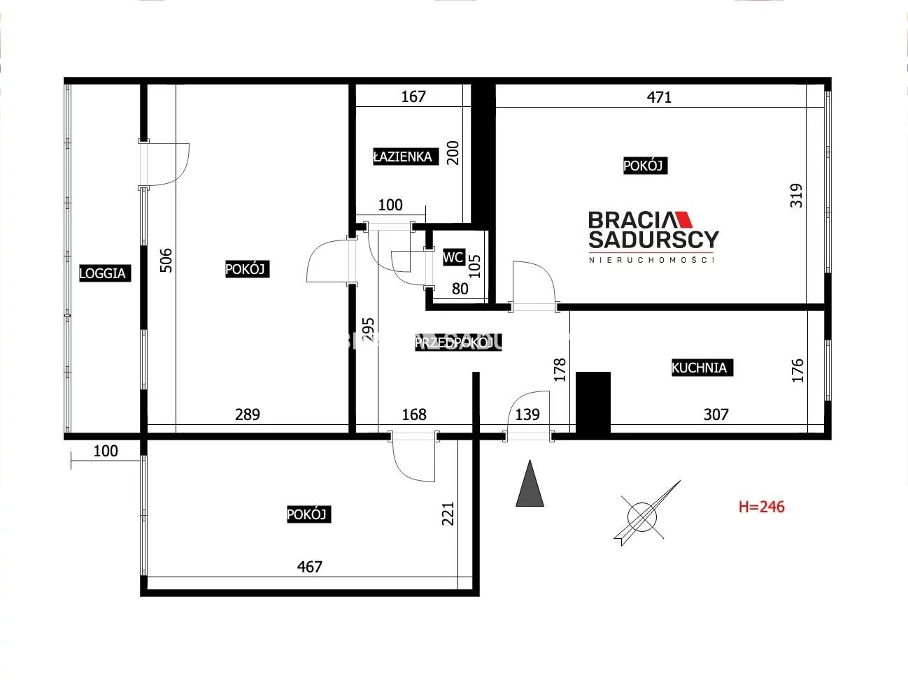 3 pokoje, mieszkanie 57,50 m², piętro 1, oferta nr , BS5-MS-312405, Kraków, Bieżanów-Prokocim, Bieżanów, Teligi