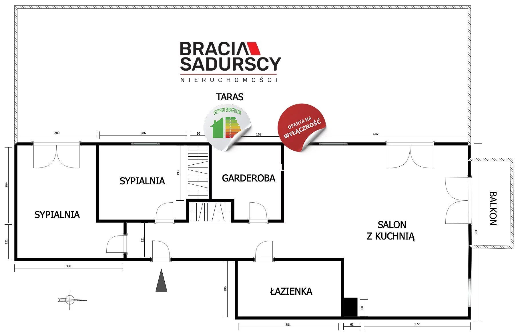 3 pokoje, mieszkanie 70,96 m², piętro 4, oferta nr , BS1-MS-309674-17, Kraków, Podgórze Duchackie, Wola Duchacka, Walerego Sławka