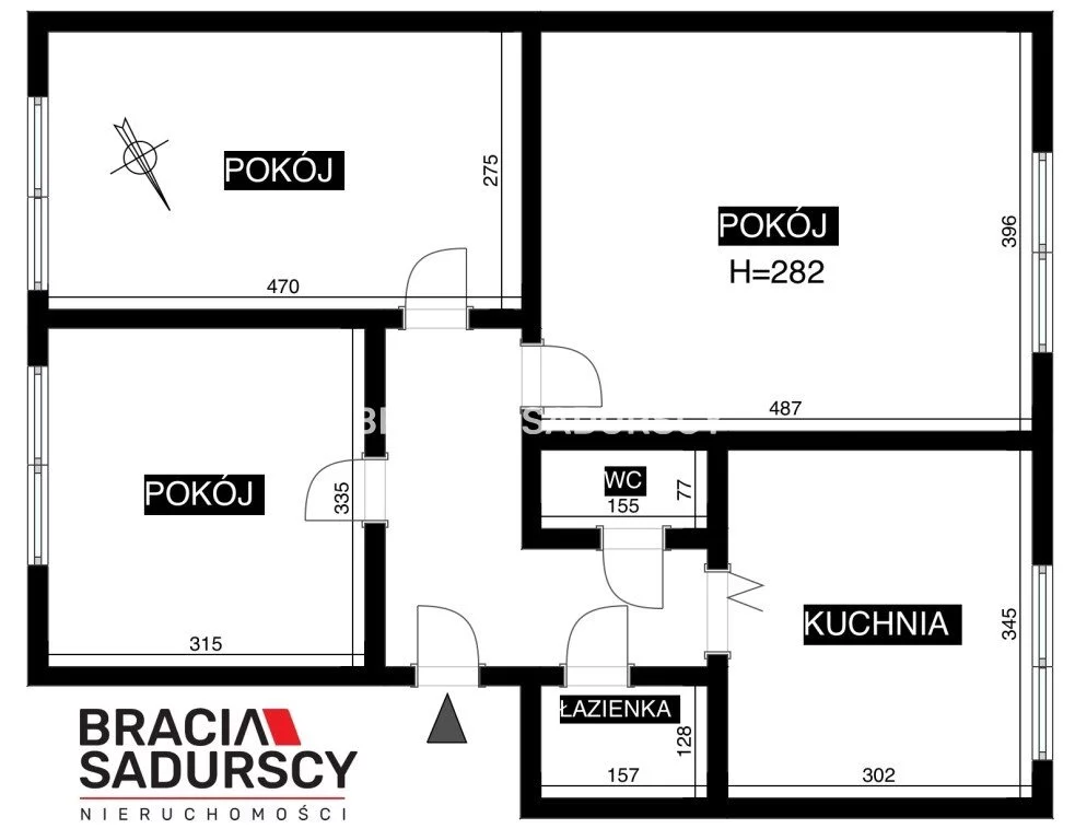 3 pokoje, mieszkanie 63,50 m², parter, oferta nr , BS1-MS-311263, Kraków, Mistrzejowice, Nowa Huta, Wandy