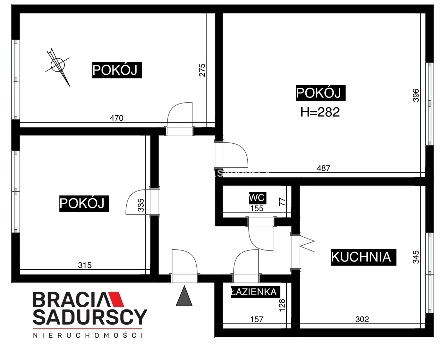 3 pokoje, mieszkanie 63,50 m², parter, oferta nr , BS1-MS-311263, Kraków, Mistrzejowice, Nowa Huta, Wandy