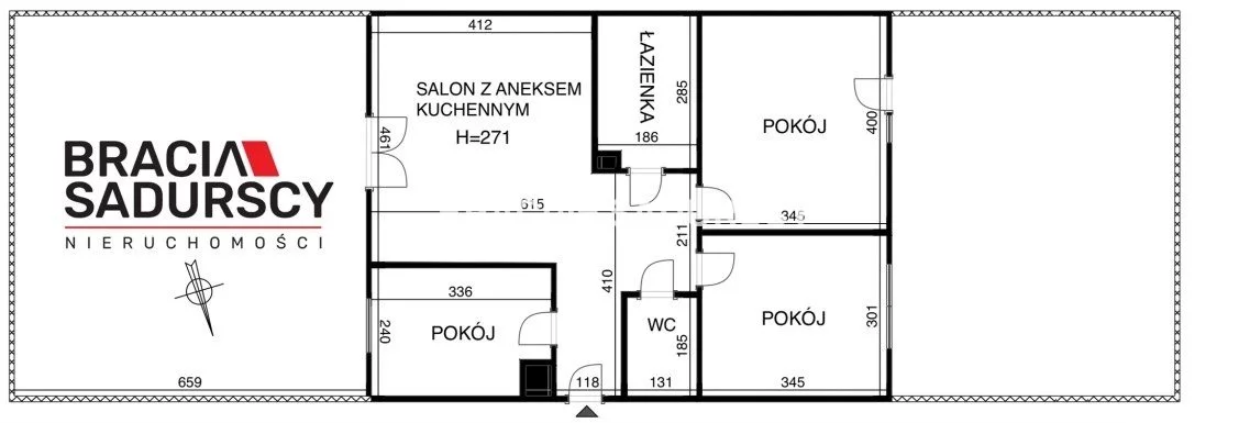 4 pokoje, apartament 65,37 m², parter, oferta nr , BS3-MS-310070-1, Kraków, Prądnik Czerwony, Dobrego Pasterza