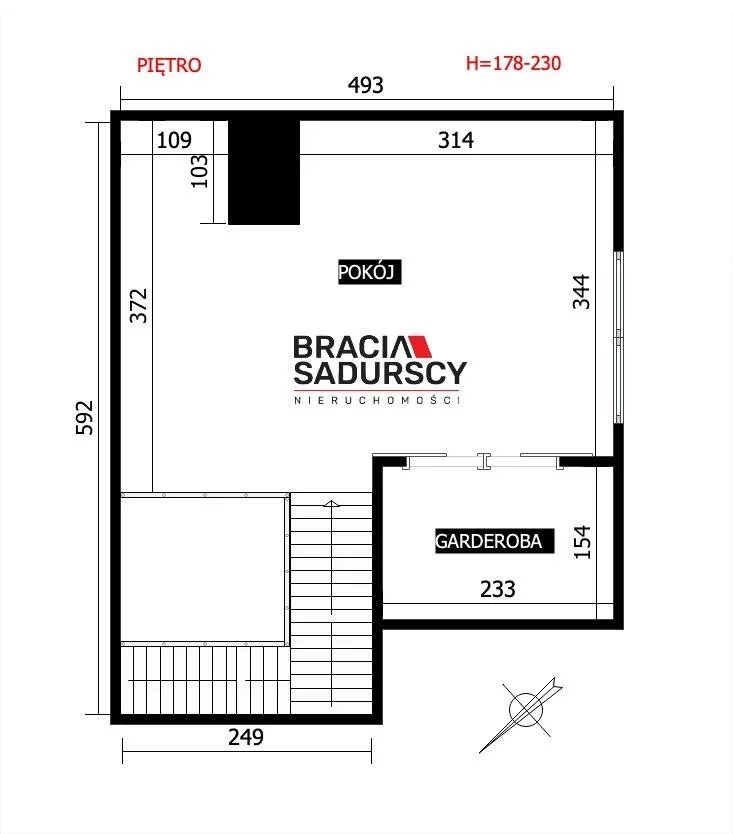 4 pokoje, mieszkanie 80,33 m², piętro 3, oferta nr , BS1-MS-312266-2, Kraków, Bieżanów-Prokocim, Henryka i Karola Czeczów