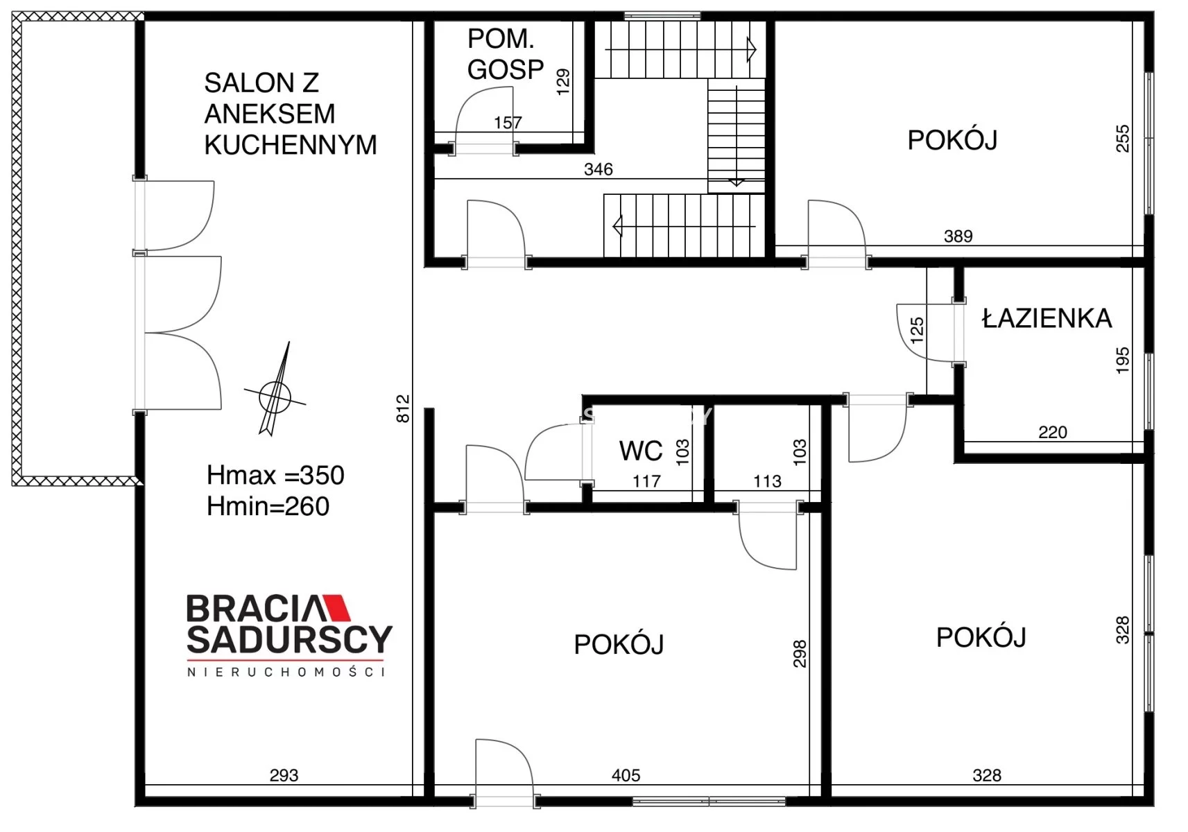 4 pokoje, mieszkanie 83,30 m², piętro 1, oferta nr , BS4-MS-310363-1, Wielka Wieś, Kolberga