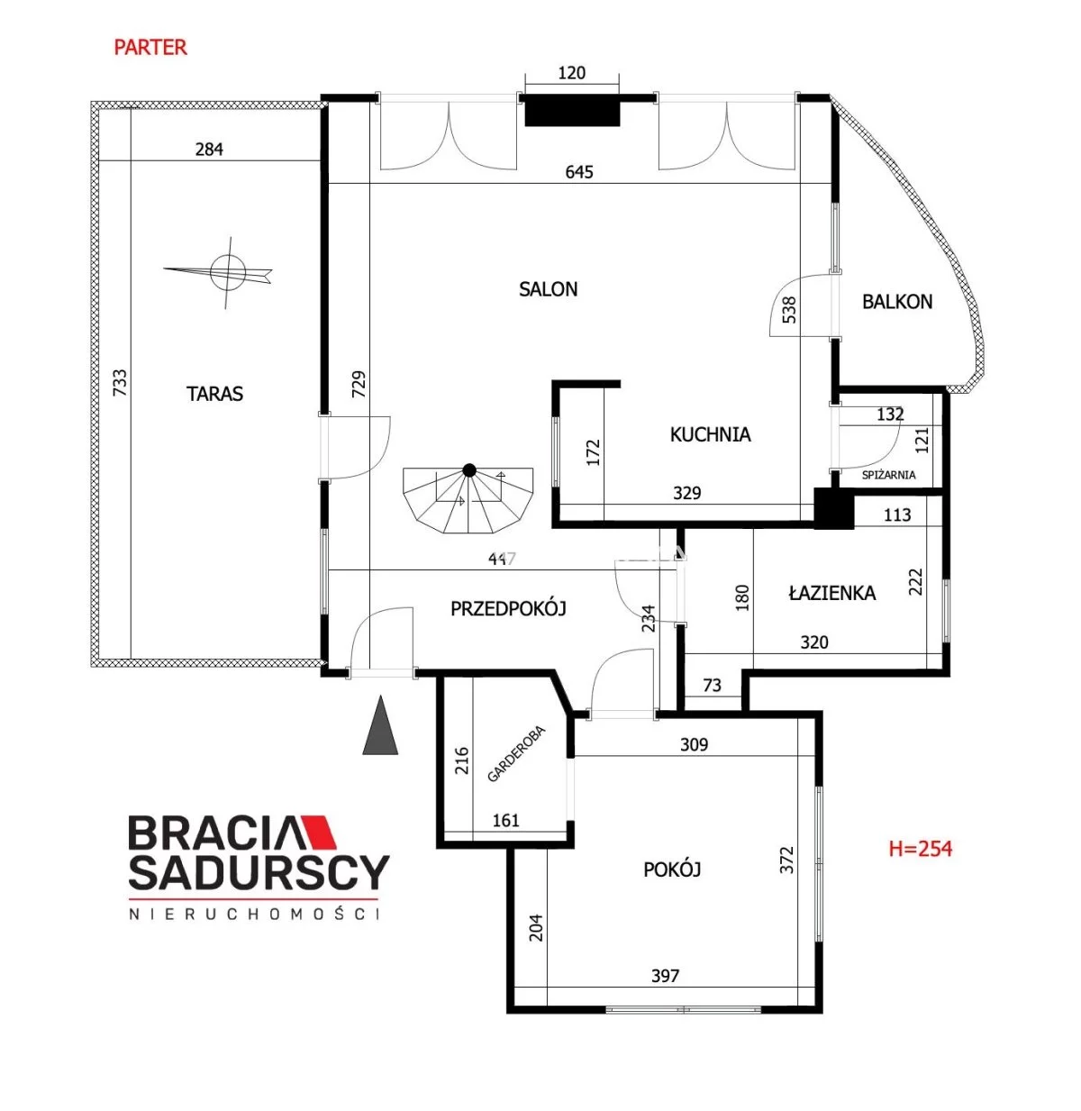 4 pokoje, mieszkanie 104,00 m², piętro 1, oferta nr , BS1-MS-310491-7, Mogilany
