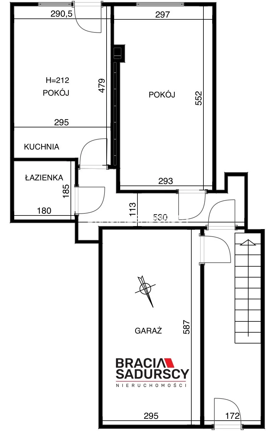4 pokoje, mieszkanie 146,73 m², parter, oferta nr , BS3-MS-308012, Kraków, Grzegórzki, Osiedle Oficerskie, Moniuszki