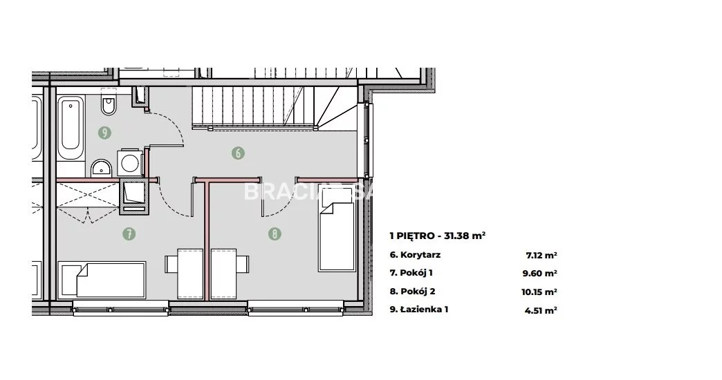 4 pokoje, mieszkanie 94,61 m², parter, oferta nr , BS2-MS-306260-2, Kraków, Zwierzyniec, Olszanicka