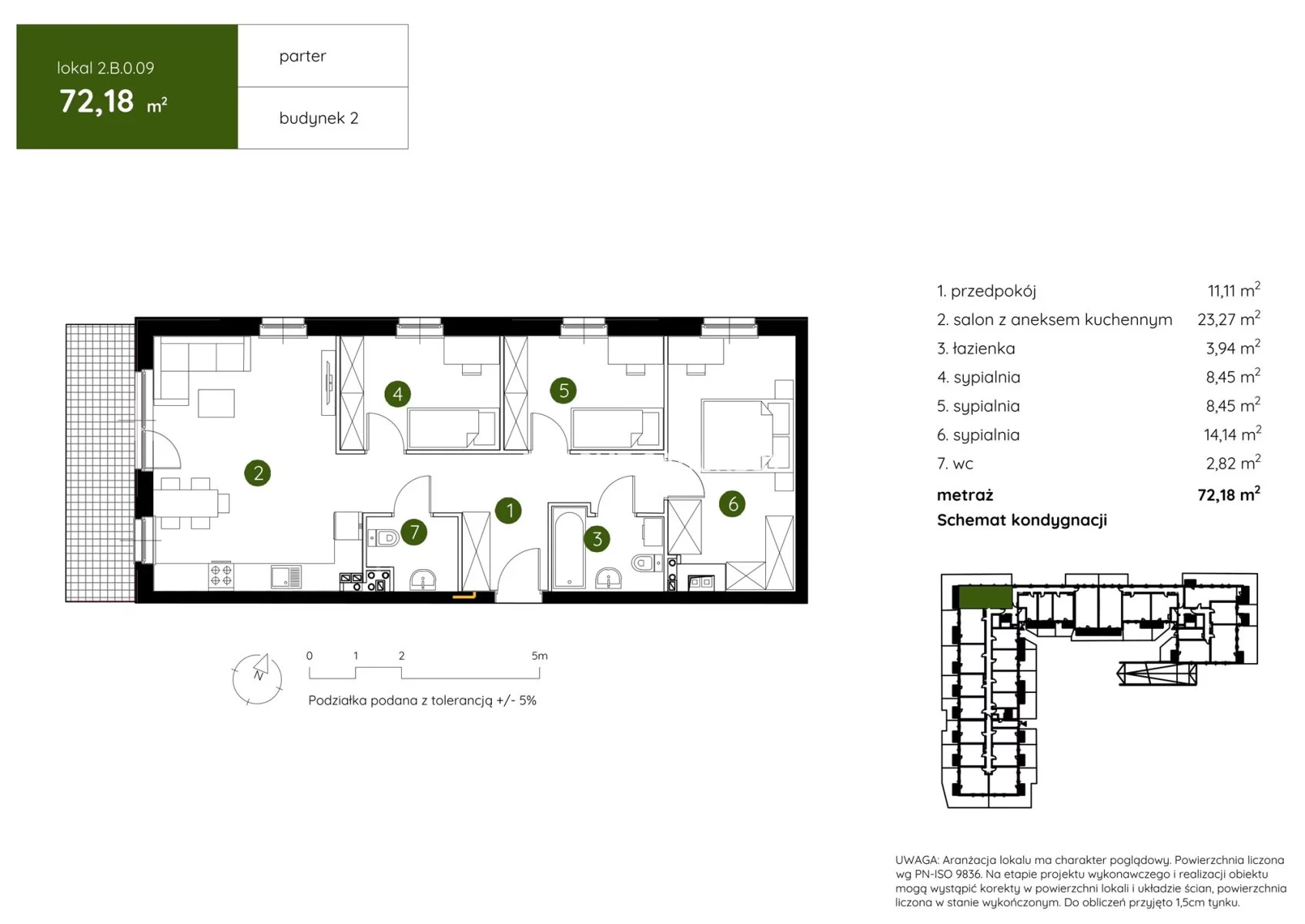 4 pokoje, mieszkanie 72,18 m², parter, oferta nr , BS2-MS-304207-17, Kraków, Prądnik Biały, Pękowicka