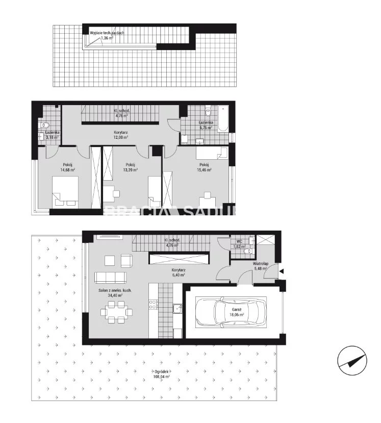 4 pokoje, mieszkanie 124,81 m², parter, oferta nr , BS2-MS-284990-96, Kraków, Zwierzyniec, Wola Justowska, Podłużna - okolice
