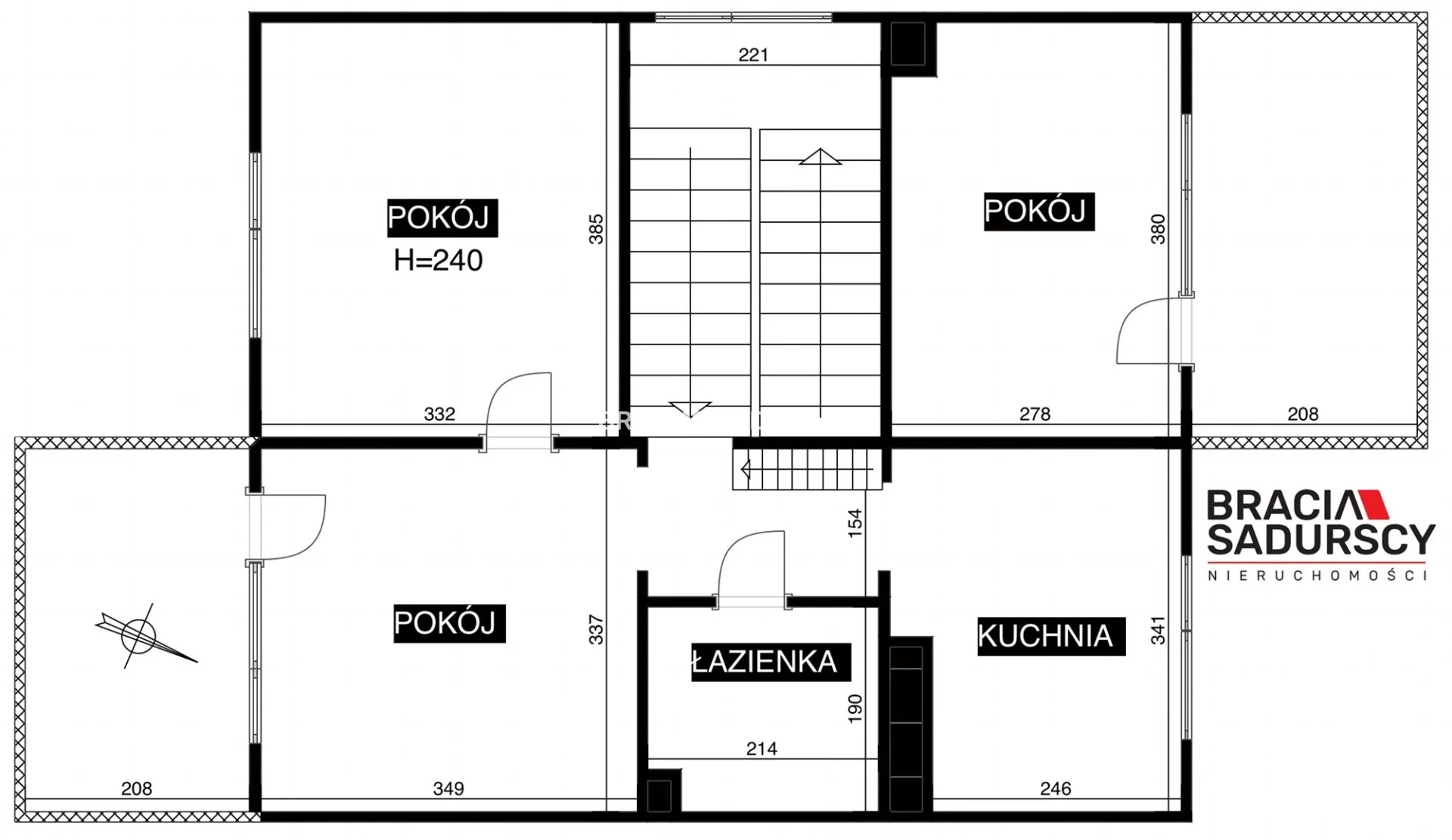 4 pokoje, mieszkanie 100,00 m², piętro 1, oferta nr , BS3-MS-310885-2, Słomniki