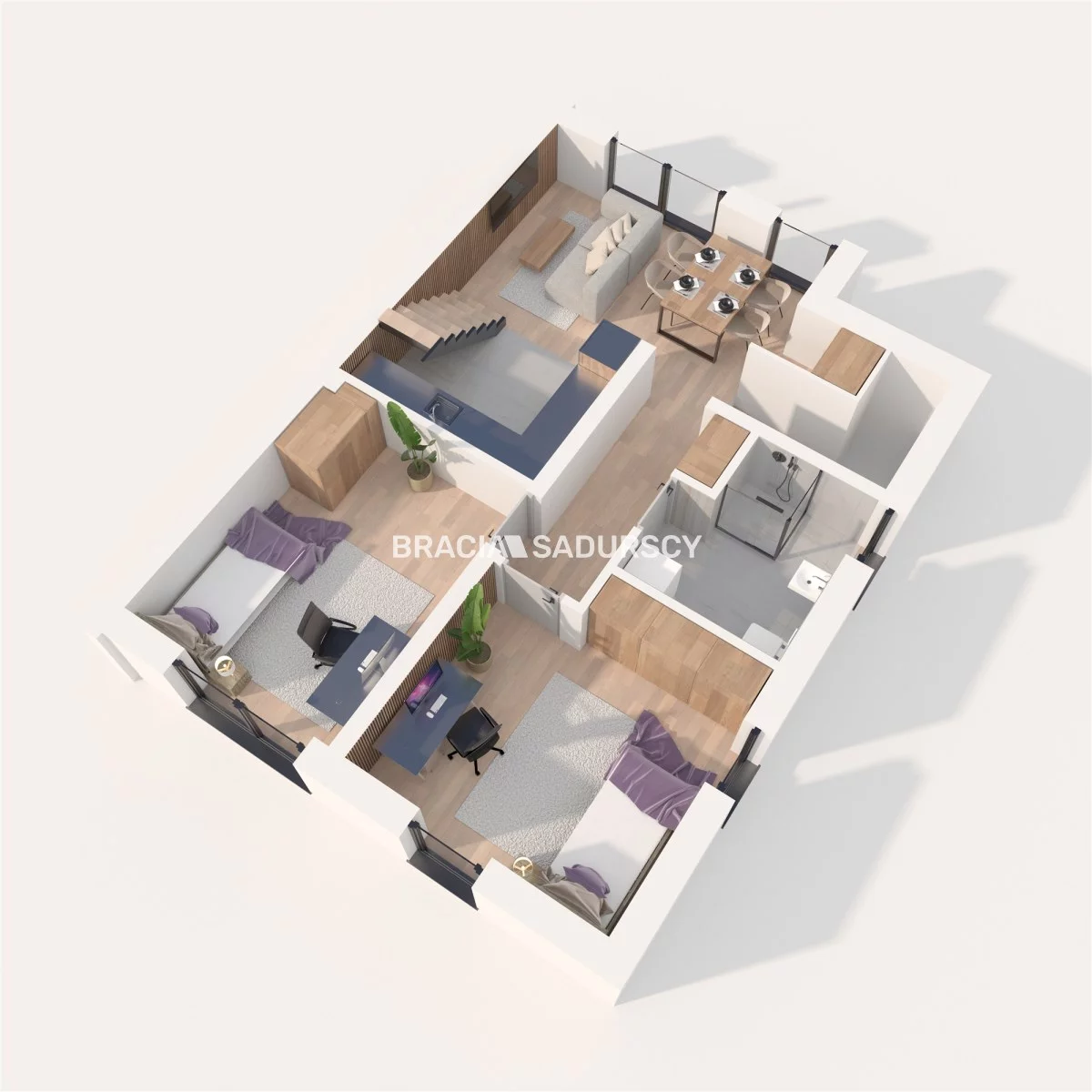 4 pokoje, mieszkanie 74,70 m², piętro 1, oferta nr , BS2-MS-308038-14, Zielonki, Zielonki