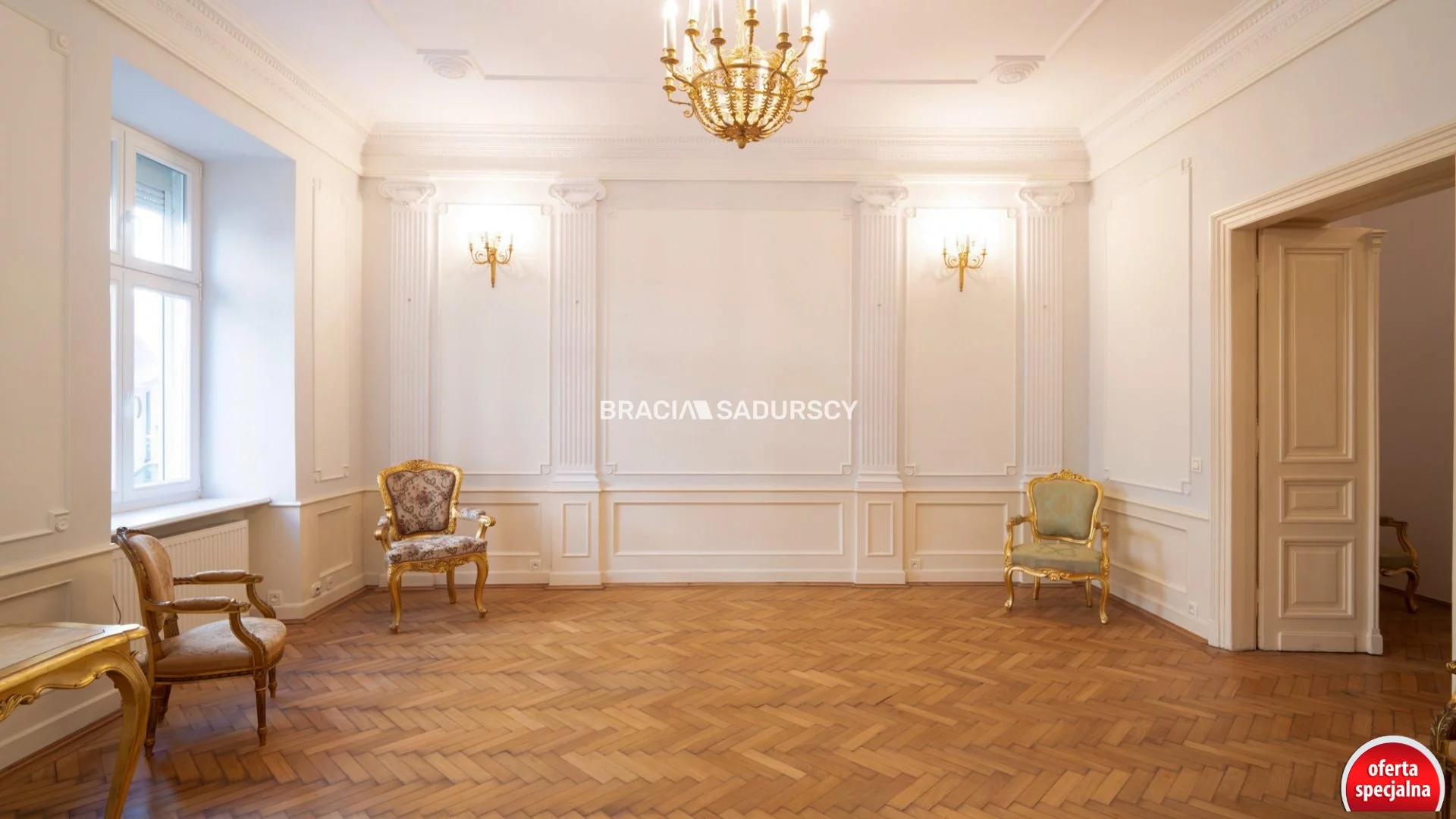 Mieszkanie czteropokojowe 110,00 m², Kraków, Stare Miasto, Loretańska, Wynajem
