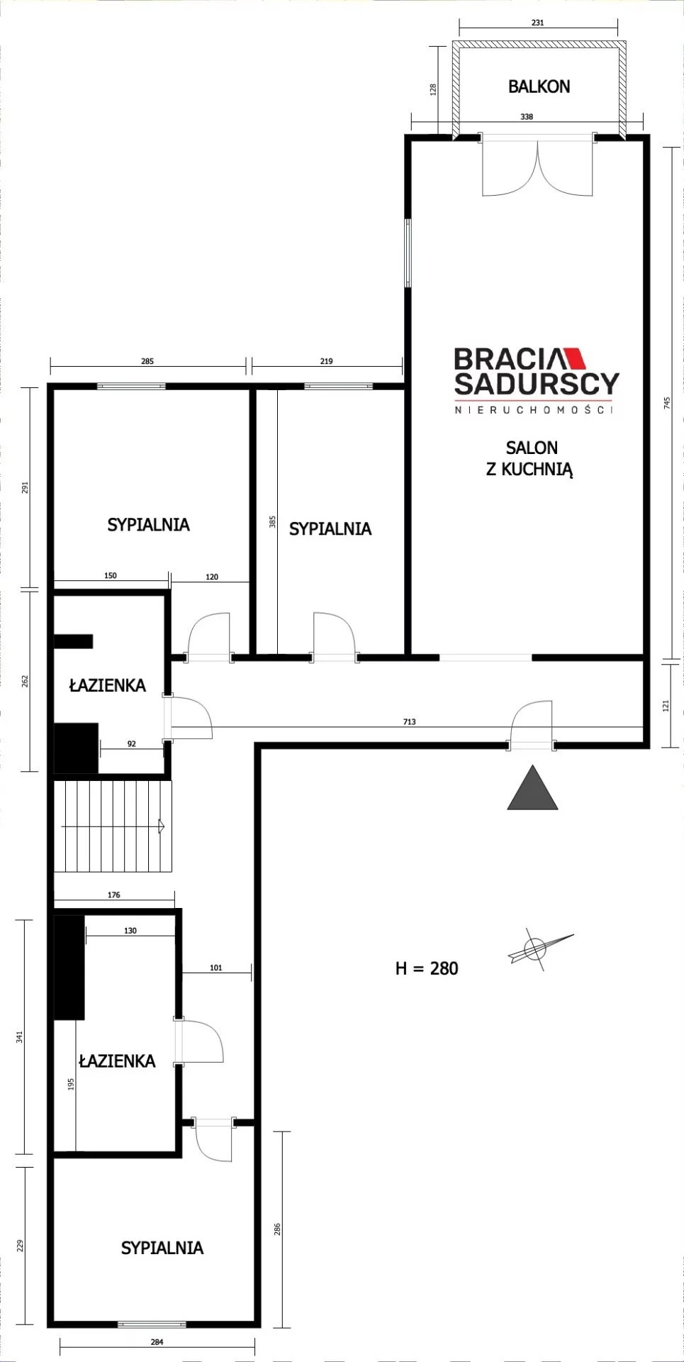 5 pokoi, mieszkanie 87,98 m², piętro 3, oferta nr , BS4-MS-310632-9, Kraków, Bieżanów-Prokocim, Henryka i Karola Czeczów