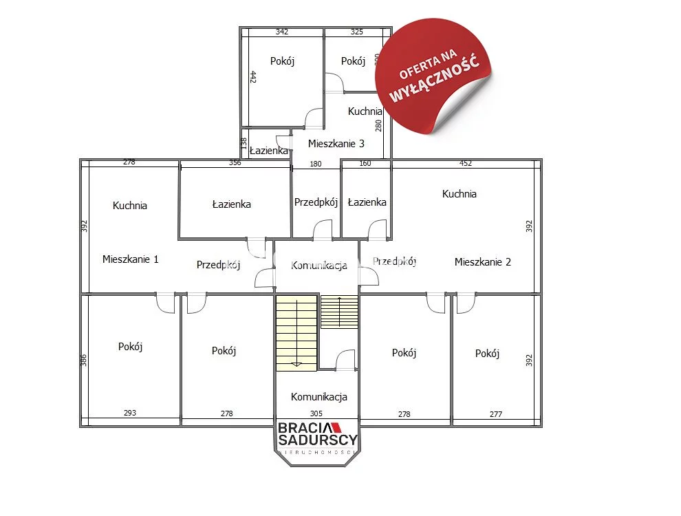 Mieszkanie sześciopokojowe 116,00 m², Kraków, Bronowice, Żeleńskiego, Sprzedaż