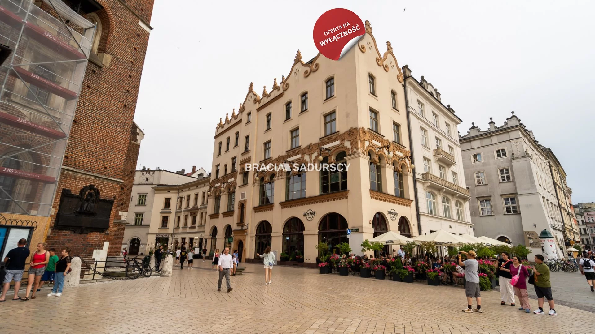 Mieszkanie siedmiopokojowe 181,88 m², Kraków, Stare Miasto, Rynek Główny, Sprzedaż