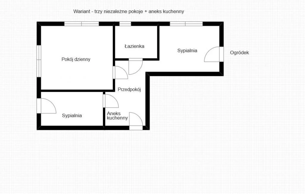 2 pokoje, apartament 46,40 m², parter, oferta nr , 395220235, Kraków, Prądnik Biały, Kluczborska
