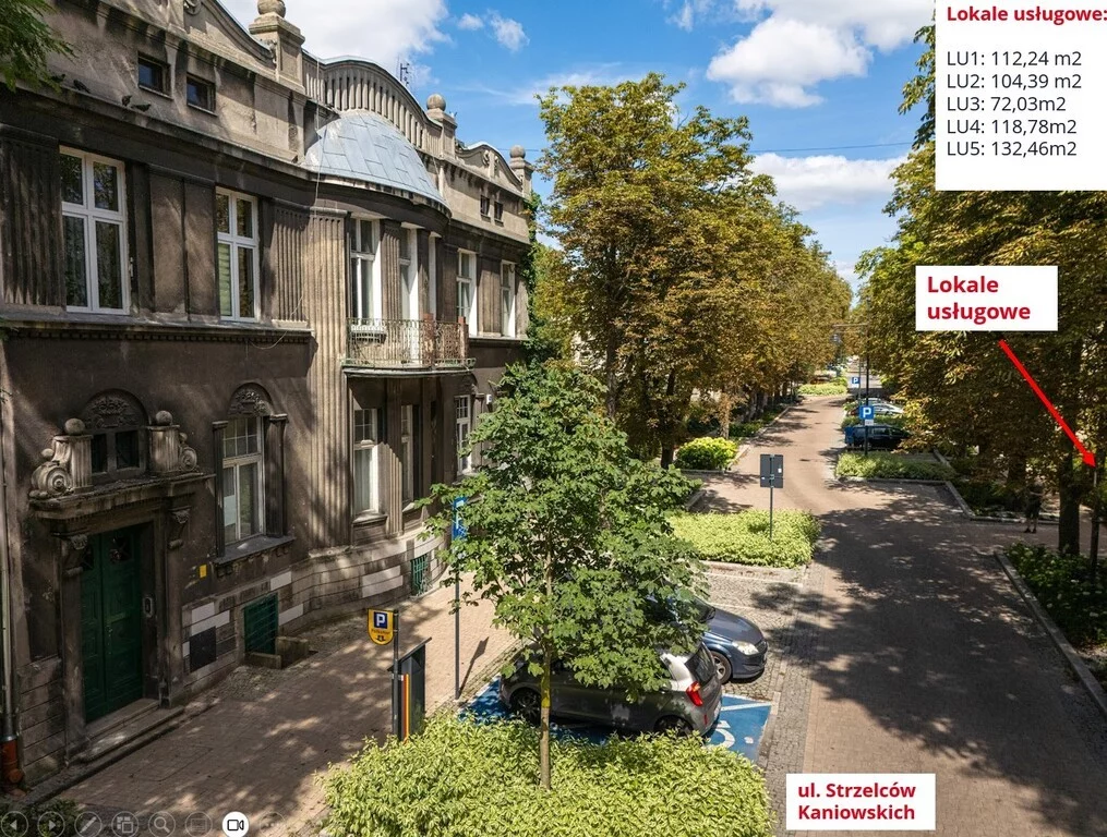 Lokal użytkowy 132,46 m², oferta nr , 693/6700/OLS, Łódź, Polesie, Polesie, 28 Pułku Strzelców Kaniowskich