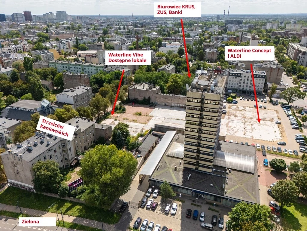 Lokal użytkowy 323,27 m², oferta nr , 694/6700/OLS, Łódź, Polesie, Polesie, 28 Pułku Strzelców Kaniowskich