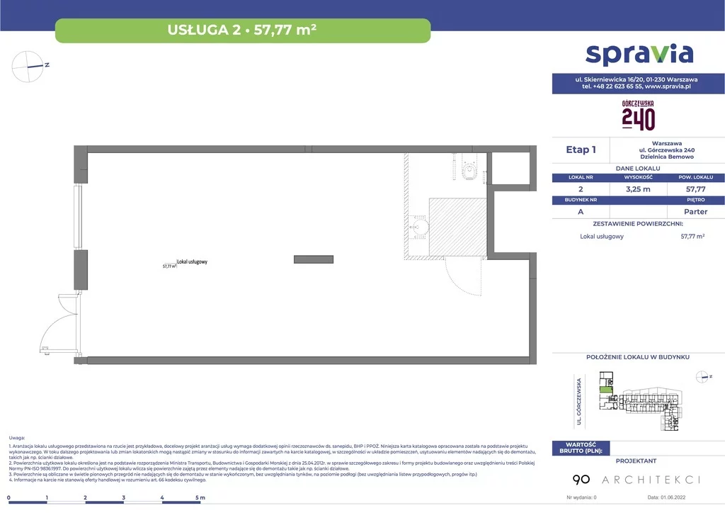 Lokal użytkowy 37,48 m², oferta nr , 868/6700/OLW, Warszawa, Bemowo, Bemowo, Górczewska