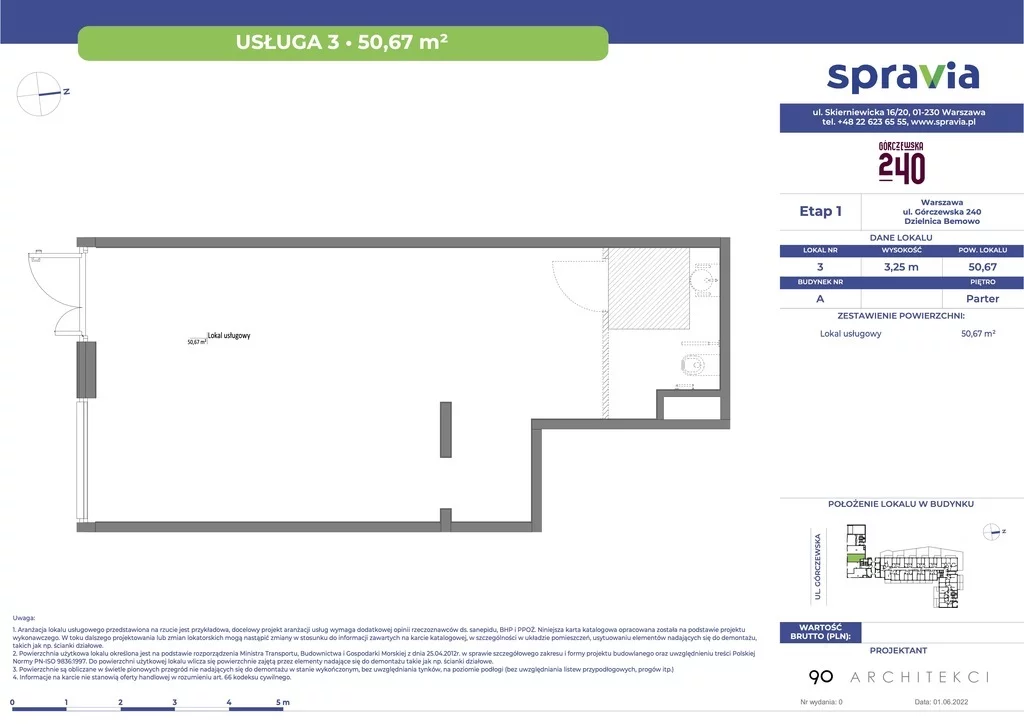 Lokal użytkowy 37,48 m², oferta nr , 868/6700/OLW, Warszawa, Bemowo, Bemowo, Górczewska