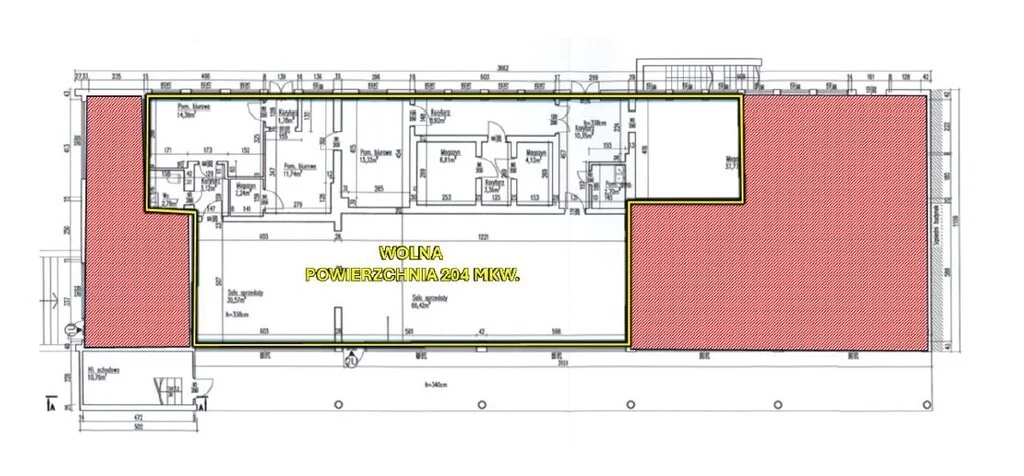Lokal użytkowy 204,00 m², oferta nr , 876/6700/OLW, Łódź, Polesie, Polesie, Jana Długosza