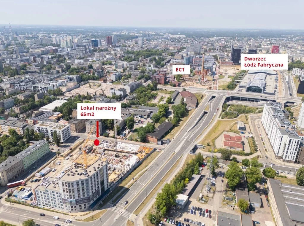 Lokal użytkowy 65,53 m², oferta nr , 639/6700/OLS, Łódź, Śródmieście, Śródmieście, Juliana Tuwima