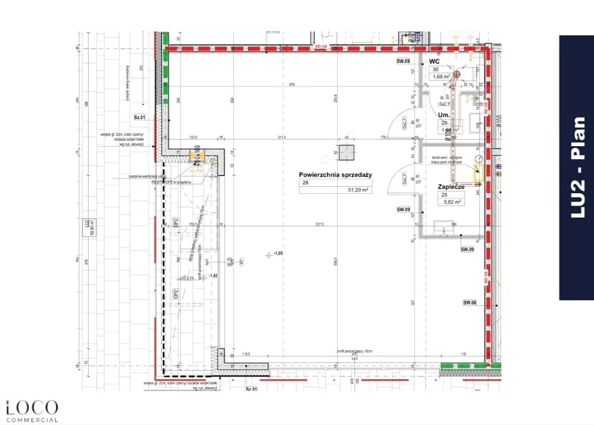 Lokal użytkowy 61,23 m², oferta nr , 890/6700/OLW, Wrocław, Maxa Berga
