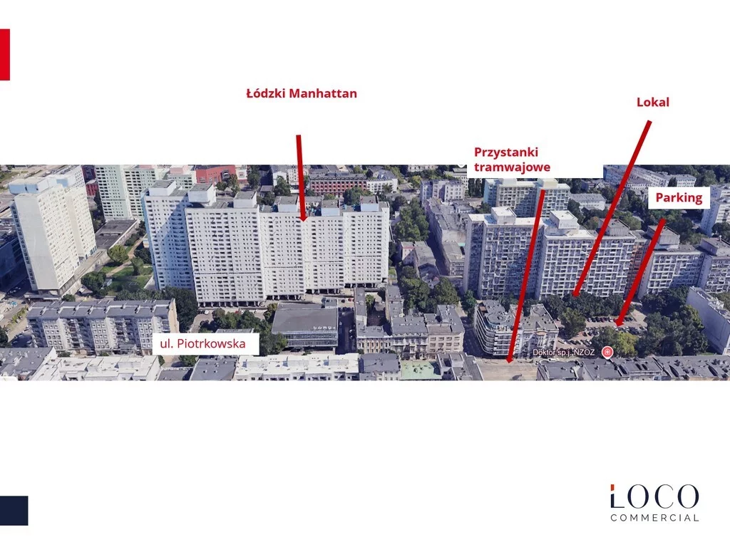 Lokal użytkowy 242,13 m², oferta nr , 705/6700/OLS, Łódź, Śródmieście, Śródmieście, Piotrkowska