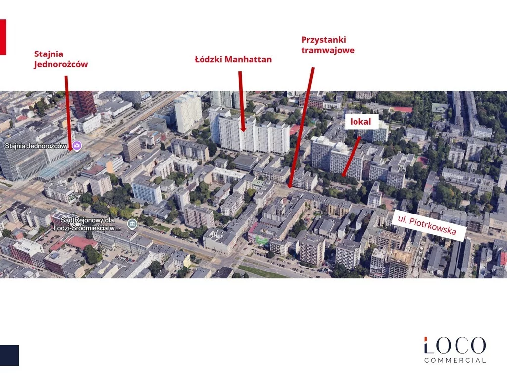 Lokal użytkowy 242,13 m², oferta nr , 883/6700/OLW, Łódź, Śródmieście, Śródmieście, Piotrkowska
