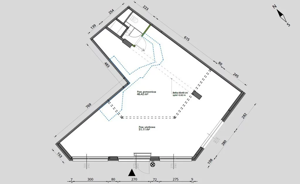 Lokal użytkowy 97,80 m², oferta nr , 483/6700/OLW, Warszawa, Praga Południe, Praga Południe, Podskarbińska