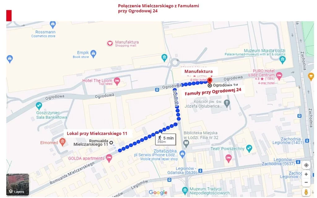 Lokal użytkowy 46,77 m², oferta nr , 875/6700/OLW, Łódź, Romualda Mielczarskiego
