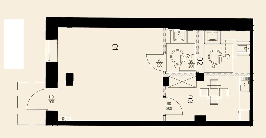 Lokal użytkowy 46,77 m², oferta nr , 875/6700/OLW, Łódź, Romualda Mielczarskiego