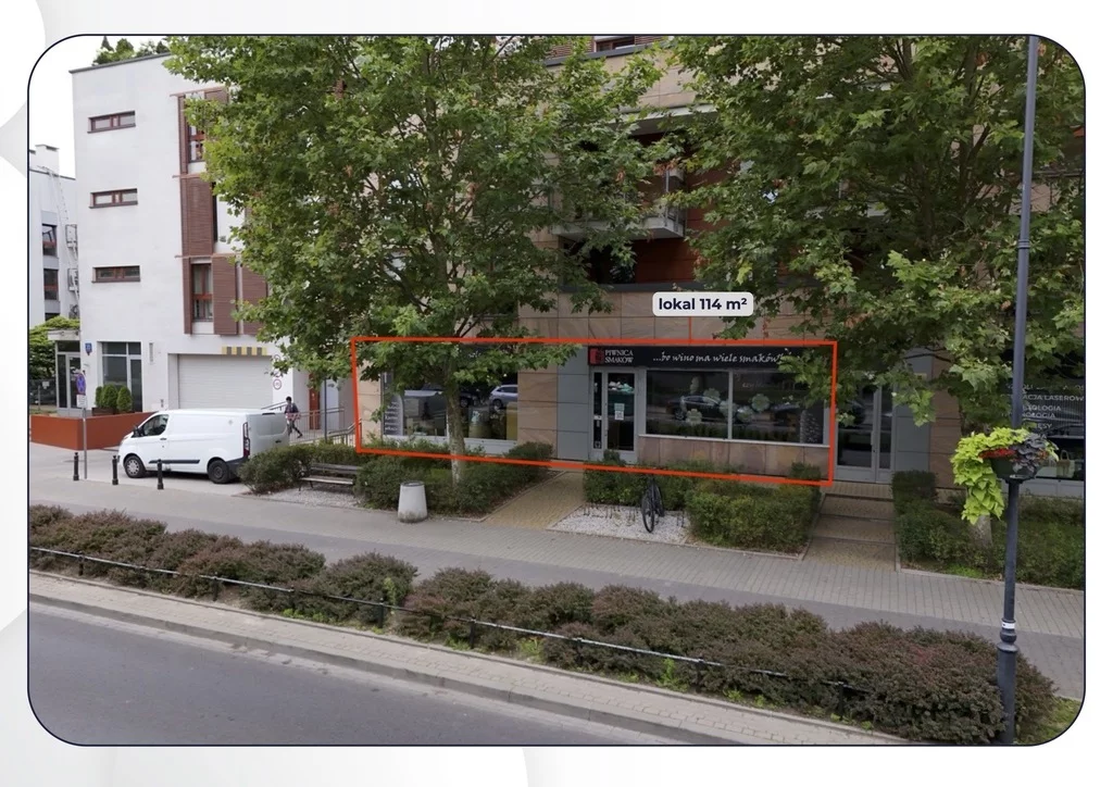 Lokal użytkowy 114,45 m², oferta nr , 861/6700/OLW, Warszawa, Wilanów, Wilanów, Sarmacka
