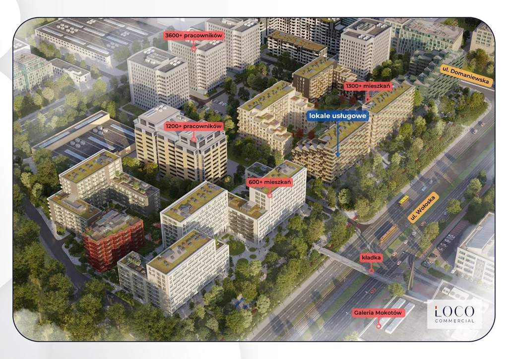 Lokal użytkowy 180,00 m², oferta nr , 659/6700/OLS, Warszawa, Mokotów, Mokotów, Wołoska