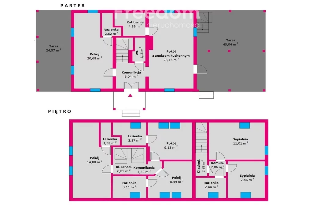 Dom 710,00 m², oferta nr , 15958/3685/ODS, Orelec