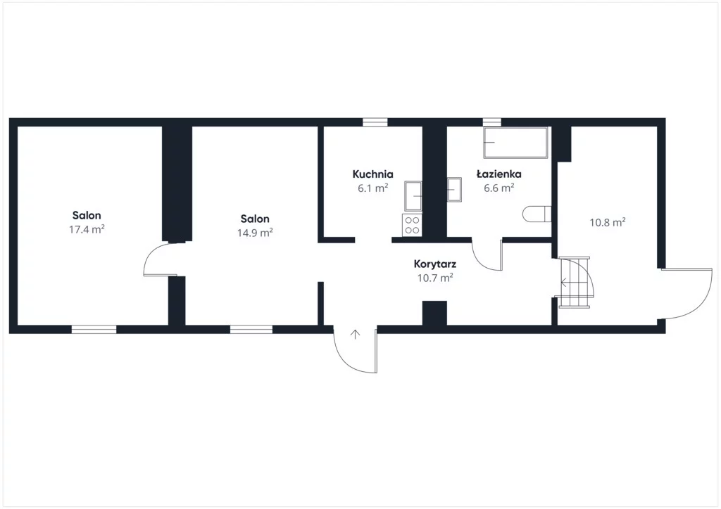 Dom 55,70 m², oferta nr , 15990/3685/ODS, Adamów