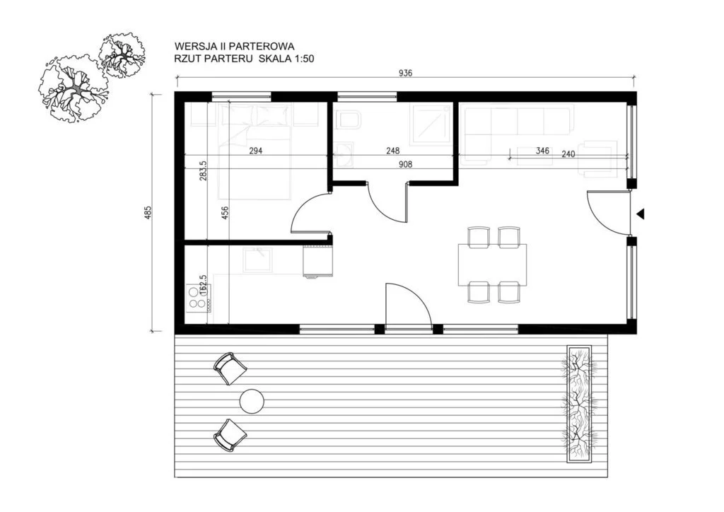 Dom 45,00 m², oferta nr , 15227/3685/ODS, Kępno