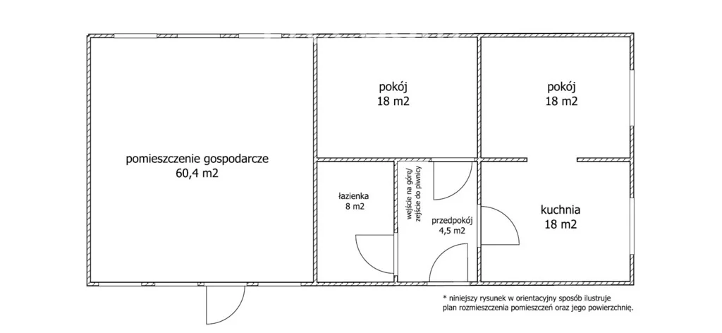 Dom 66,75 m², oferta nr , 14609/3685/ODS, Krasna Łąka