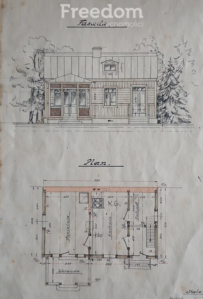 Dom 1 591,00 m², oferta nr , 15460/3685/ODS, Milanówek, Leśna